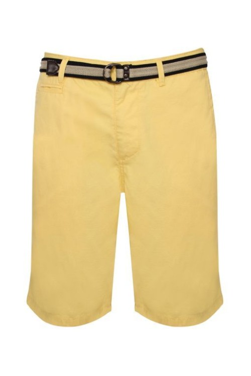 Renner BERMUDA AMARELO + CINTO BLUE R$89,90 A.cod-537036708