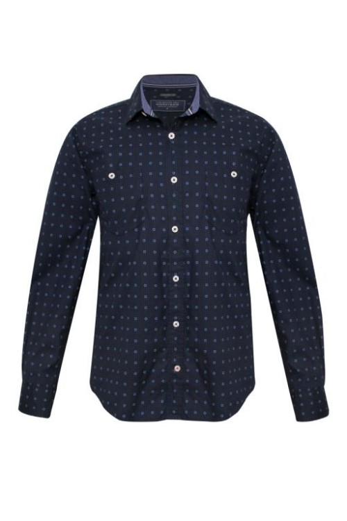 Renner CAMISA AZUL FLORES MARF R$99,90  A.cod-537992126