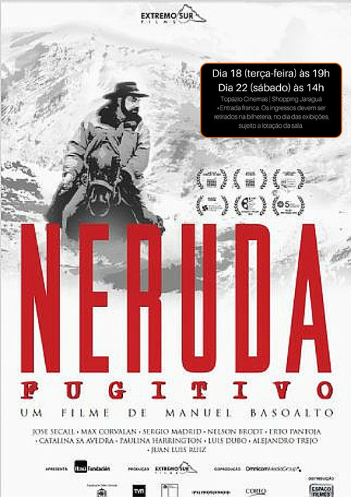 Filmes sobre Cauby Peixoto e Pablo Neruda serão exibidos em parceria Topázio Cinemas Blog Favoritos Indaiatuba