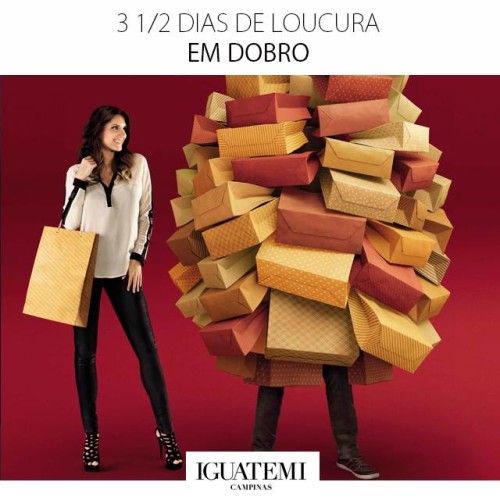 Iguatemi Campinas promove megaliquidação “3 ½ Dias de Loucura – Em dobro” Blog Favoritos