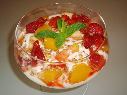 Receitas de Chef Salada de creme de baunilha - Romana Campinas Blog Favoritos