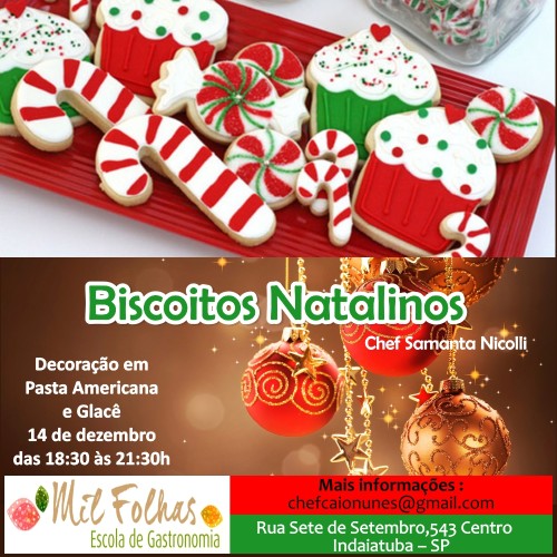 biscoitos natalinos
