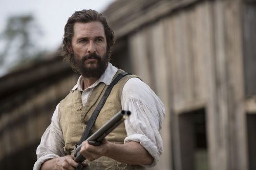 Newt (Matthew McConaughey) confronts Lt. Barbour at Mary's house